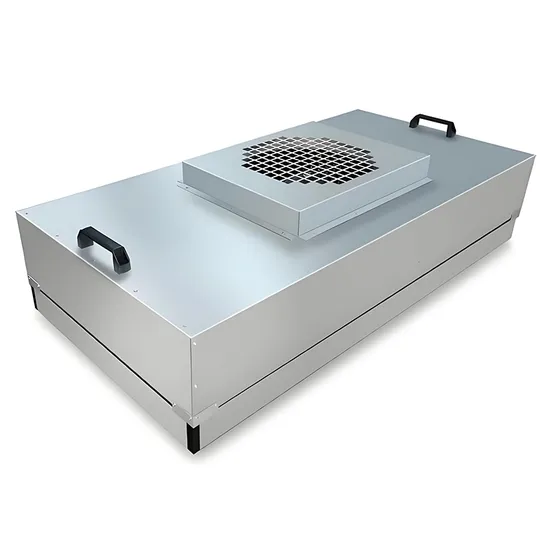 Self-Powered Fan Filter Unit for Efficient Air Filtration in Cleanrooms and Labs